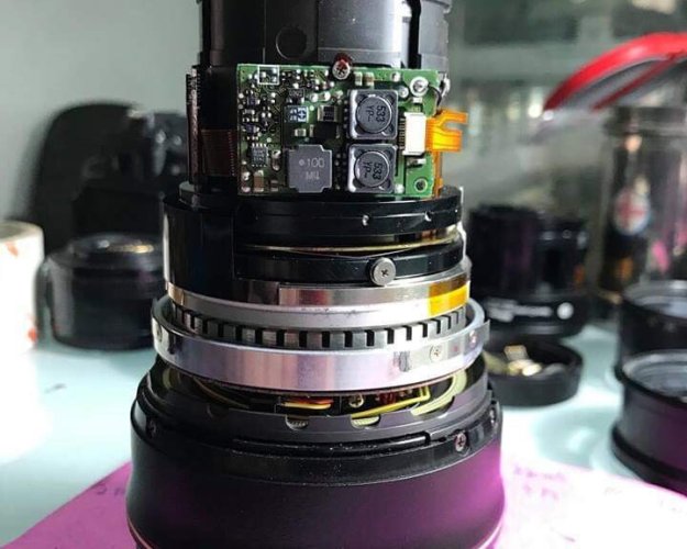 Sửa ống kính NIKON 24-70 F2.8 G ED